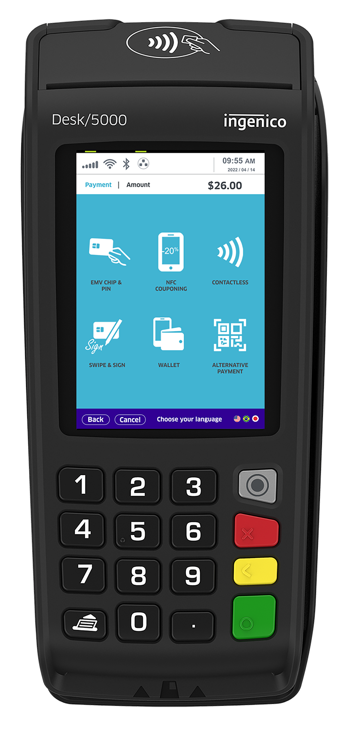 Ingenico Desk5000 desktop payment terminal